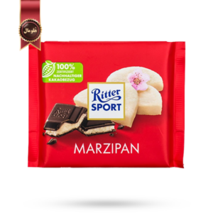 شکلات تخته ای ریتر اسپرت Ritter sport مدل شیرینی Marzipan وزن 100 گرم