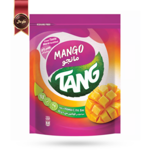 پودر شربت تانج tang مدل انبه mango وزن 375 گرم