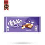شکلات تخته ای شیری شکلاتی میلکا milka مدل گاوهای شاد happy cows وزن 100 گرم