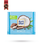 شکلات تخته ای ریتر اسپرت Ritter sport مدل نارگیل kokos وزن 100 گرم