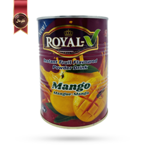 پودر شربت رویال royal مدل انبه mango وزن 900 گرم
