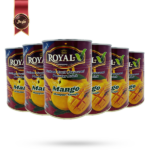 پودر شربت رویال royal مدل انبه mango وزن 900 گرم بسته 6 عددی