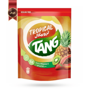 پودر شربت تانج tang مدل میوه های گرمسیری tropical وزن 375 گرم