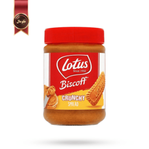 کرم بیسکویت لوتوس Lotus مدل کرانچی Crunchy وزن 380 گرم