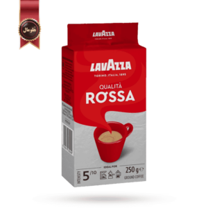 پودر قهوه لاوازا lavazza مدل کوالیتا روسا Qualita Rossa وزن 250 گرم