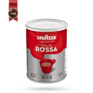 پودر قهوه قوطی لاوازا lavazza مدل کوالیتا روسا Qualita Rossa وزن 250 گرم