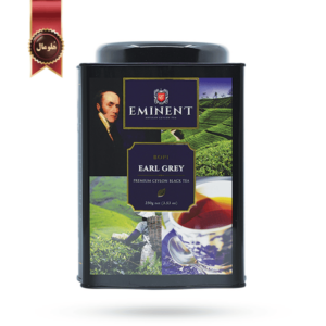 چای امیننت eminent مدل ارل گری earl grey وزن 250 گرم