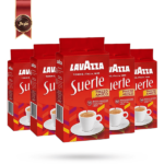 پودر قهوه لاوازا lavazza مدل سورته Suerte وزن 250 گرم بسته 5 عددی