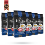 دانه قهوه ایتالیا ساکوئلا مدل Gran Gusto یک کیلویی بسته 6 عددی