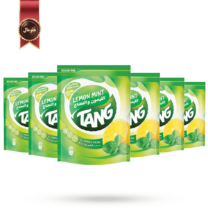 پودر شربت تانج tang مدل لیمو نعنا lemon mint وزن 375 گرم بسته 6 عددی