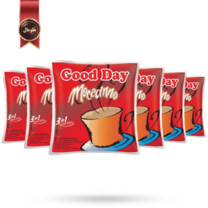 6 بسته کافی میکس گوددی good day مدل موکاچینو mococinno پک 30 ساشه ای