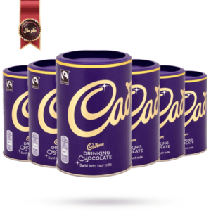 پودر شکلات قوطی کدبری cadbury وزن 250 گرم بسته 6 عددی