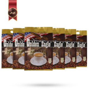 کافی میکس 3 در 1 گلدن ایگل golden eagle مدل white coffee classic پک 20 ساشه ای بسته 6 عددی