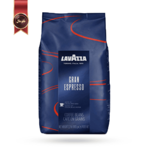 دانه قهوه لاوازا lavazza مدل گرن اسپرسو Gran espresso یک کیلویی