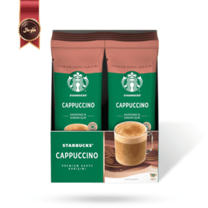 قهوه فوری استارباکس starbucks مدل کاپوچینو cappuccino پک 10 ساشه ای