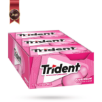 آدامس تریدنت trident مدل آدامس بادکنکی bubblegum بسته 12 عددی