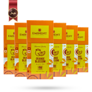 چای امیننت eminent مدل شکوفه های پرتقال orange blossom وزن 250 گرم بسته 6 عددی
