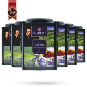 چای امیننت eminent مدل ارل گری earl grey وزن 250 گرم بسته 6 عددی