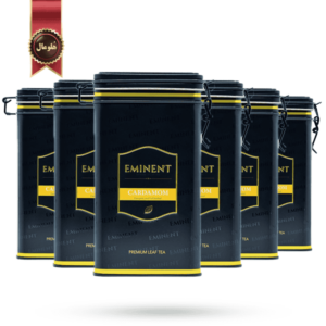 چای امیننت eminent مدل هلدار cardamom وزن 250 گرم بسته 6 عددی