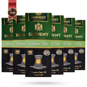 چای سبز امیننت eminent مدل YH وزن 500 گرم بسته 6 عددی