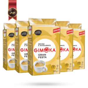 پودر قهوه جیموکا gimoka مدل گرن فستا gran festa وزن 250 گرم بسته 5 عددی