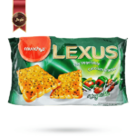 بیسکویت لکسوس lexus مدل سبزیجات vegetable وزن 225 گرم
