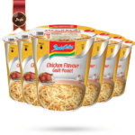 نودل لیوانی اندومی indomie مدل مرغ chicken وزن 60 گرم بسته 6 عددی