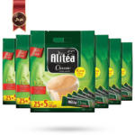 6 بسته چای علی تی Alitea مدل کلاسیک classic پک 30 ساشه ای