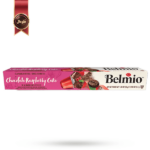 کپسول قهوه بلمیو belmio مدل کیک تمشک شکلاتی Chocolate Raspberry Cake پک 10 تایی