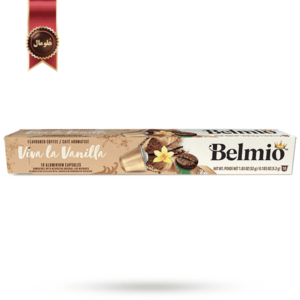 کپسول قهوه بلمیو belmio مدل زنده باد وانیل Viva la Vanilla پک 10 تایی