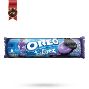 بیسکویت اورئو oreo مدل بستنی ice cream وزن 119.6 گرم