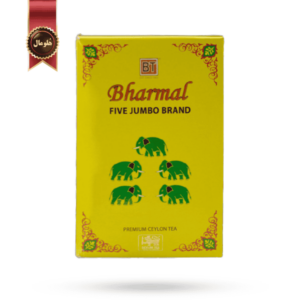 چای بارمال bharmal مدل پنج فیل five jumbo وزن 500 گرم