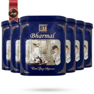 چای قوطی بارمال bharmal مدل ارل گری earl grey وزن 454 گرم بسته 6 عددی