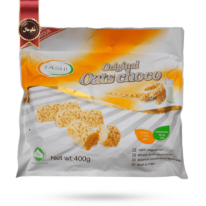 شکلات غلات اوت چوکو Oats choco مدل تاشی tashi وزن 400 گرمی