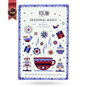 چای تی بگ جف تی jaf tea مدل جادوی فصلی seasonal magic پک 96 تایی