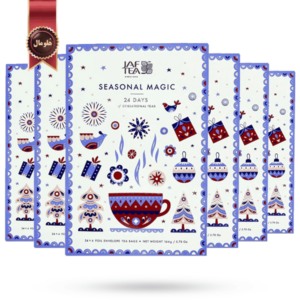 چای تی بگ جف تی jaf tea مدل جادوی فصلی seasonal magic پک 96 تایی بسته 6 عددی