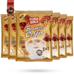 کافی میکس تورابیکا torabika مدل شکر قهوه ای brown coffee پک 20 ساشه ای بسته 6 عددی
