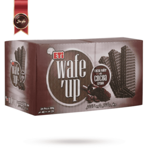 ویفر ویف آپ Wafe up مدل کرم کاکائو cocoa cream وزن 40 گرم بسته 24 عددی