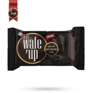 ویفر ویف آپ Wafe up مدل کرم شکلات تلخ dark chocolate cream وزن 40 گرم