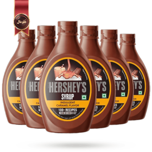 سس کارامل هرشیز caramel syrup Hershey's وزن 680 گرم بسته 6 عددی