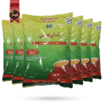 چای کرک اصلی original karak مدل طعم زعفران saffron flavour یک کیلویی بسته 6 عددی