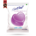 آبنبات عشق هارتبیت hartbeat مدل طعم توت سیاه blackcurrant وزن 150 گرم