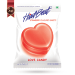 آبنبات عشق هارتبیت hartbeat مدل طعم توت فرنگی Strawberry وزن 150 گرم