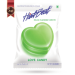 آبنبات عشق هارتبیت hartbeat مدل طعم خربزه melon وزن 150 گرم