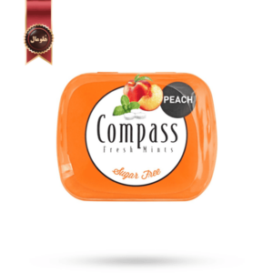 قرص خوشبوکننده دهان کامپس compass مدل هلو peach