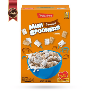 غلات صبحانه سبوس دار malt o meal مدل frosted mini spooners وزن 425 گرم