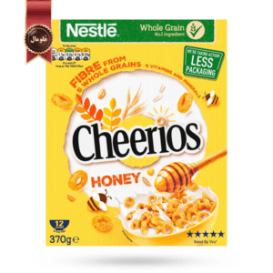 غلات صبحانه عسلی نستله nestle مدل چیریوس cheerios وزن 370 گرم