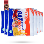 6 بسته شکلات غلات اوت چوکو Oat choco مدل onyx وزن 400 گرمی