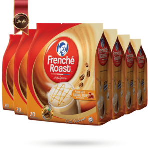 کافی میکس Frenche Roast Indulgence مدل کارامل نمکی Salted caramel پک 20 ساشه ای بسته 6 عددی