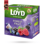 چای کیسه ای هرمی لوید LOYD مدل میوه جنگلی forest fruit پک 20 تای